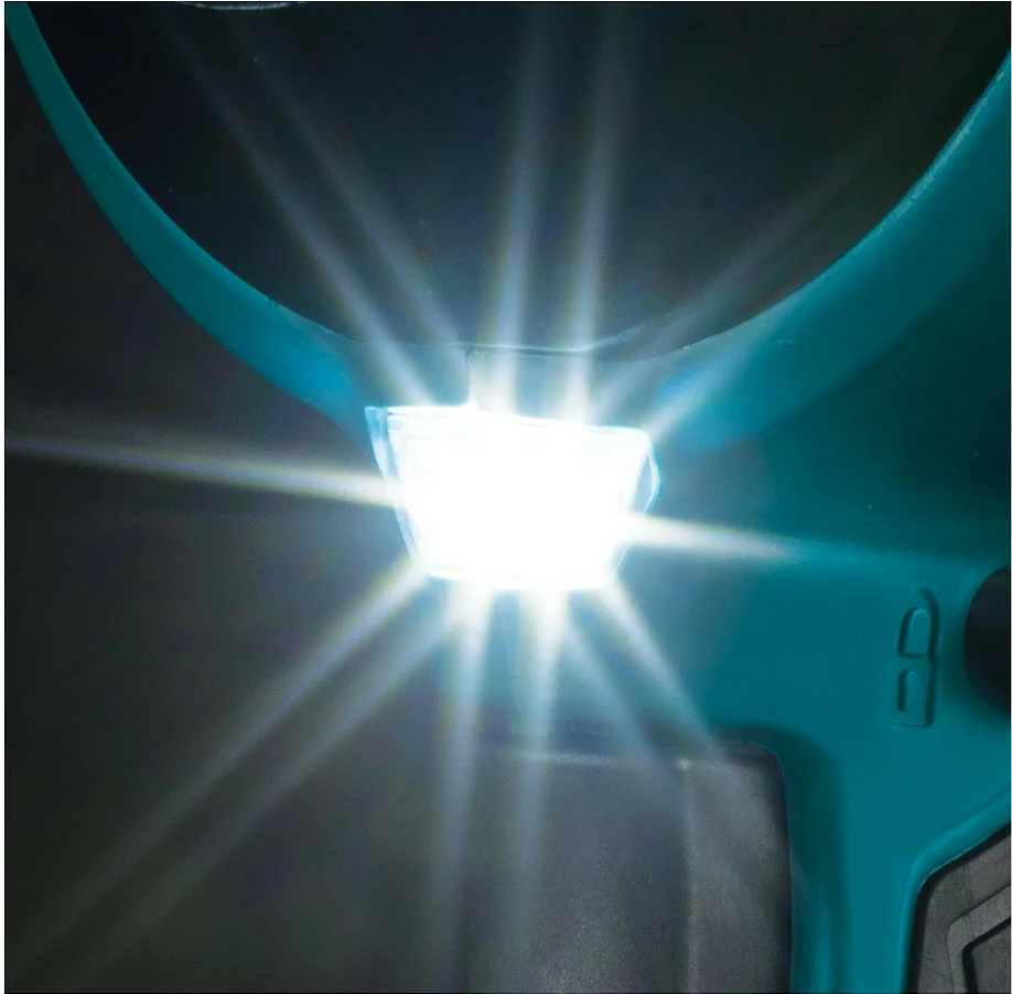 Fryrës pluhuri Makita DAS180Z, 18V, Li-Ion, zi/blu