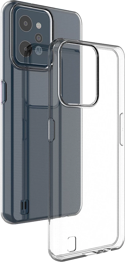 Mbështjellës Hurtel Ultra Clear 0.5mm për Realme C31, transparent