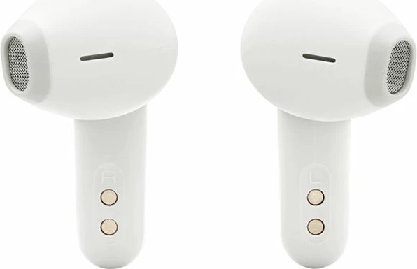 Kufje JBL Wave Flex 2, Bluetooth 5.3, driver 12 mm, 40 orë me kuti karikimi, IP54, të bardha