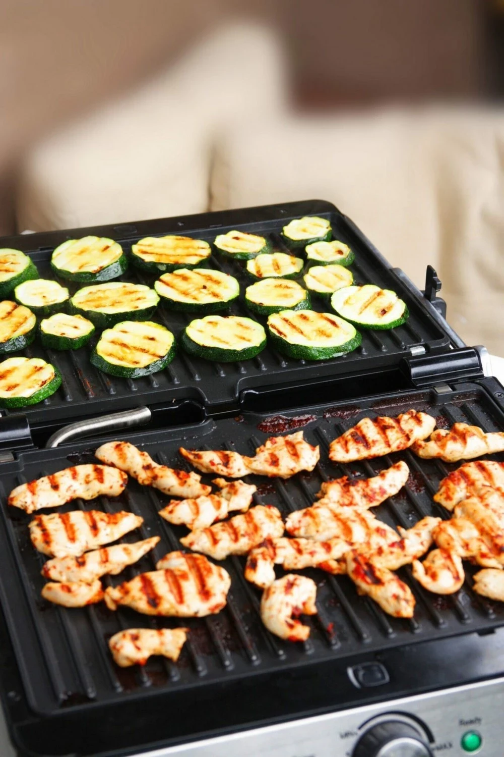 Grill kontakt Blaupunkt GRS701, 2000W, srebër