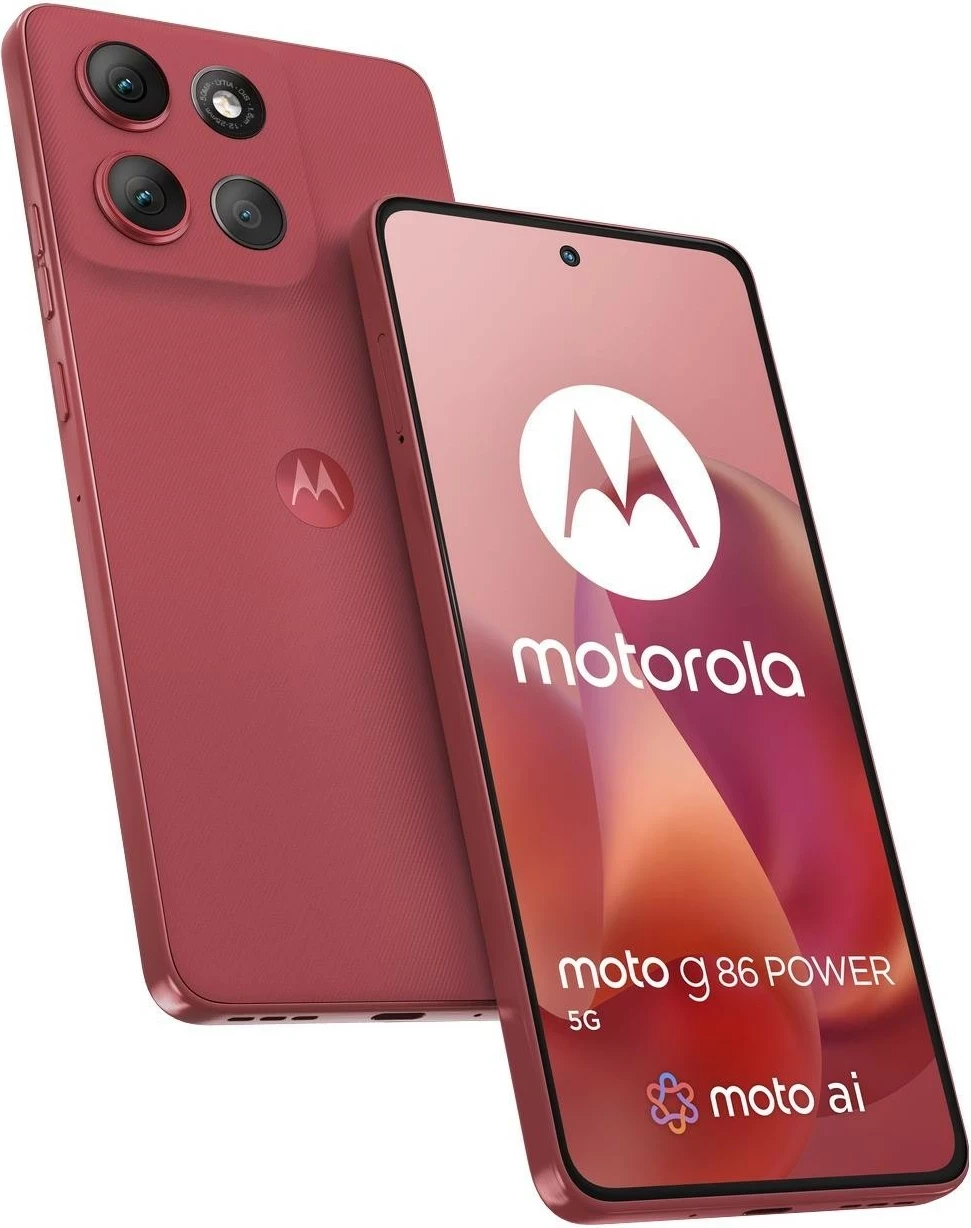 Celular Motorola Moto G86 5G, 12/256GB, Chrysanthemum (Pink)