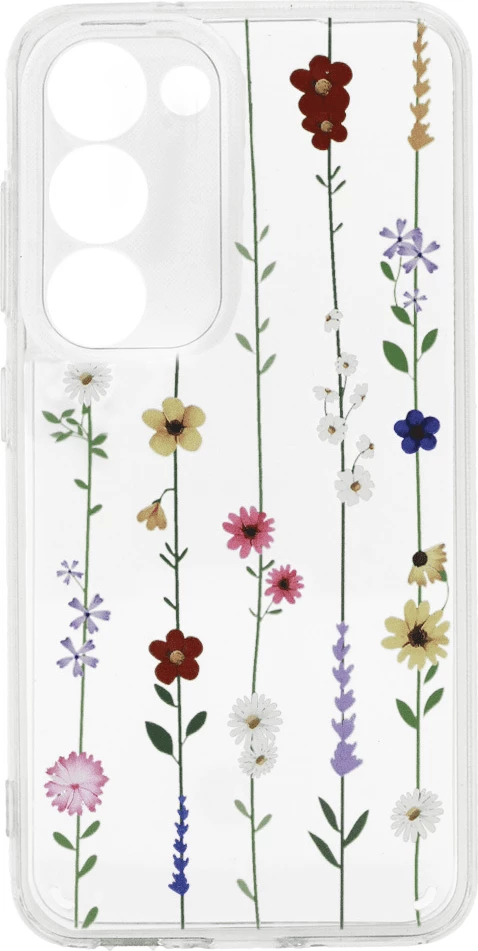 Mbështjellës silikoni ONASI Garden për Samsung Galaxy S24 Plus 5G, 1.8mm, transparent