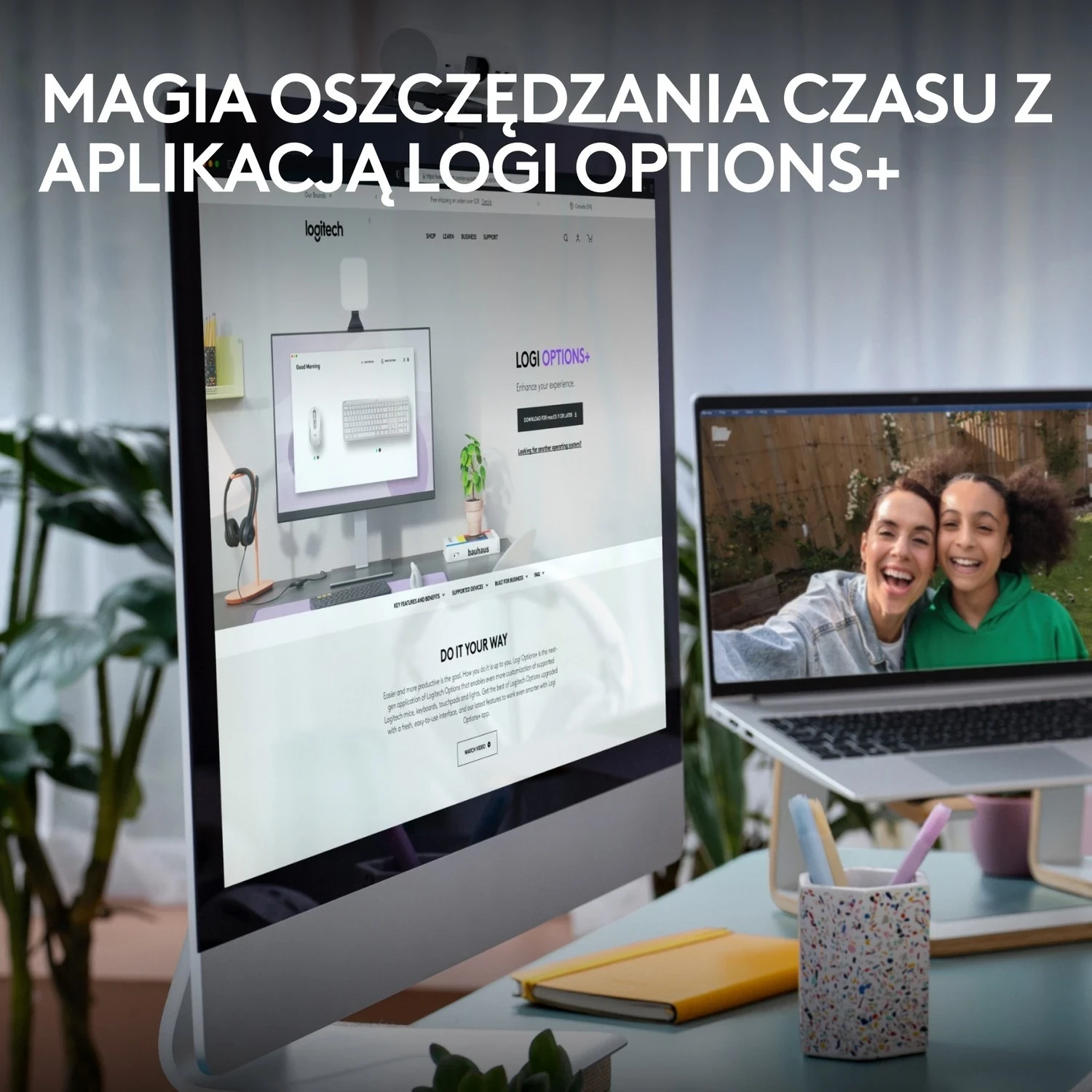 Tastierë pa tel Logitech K950, e bardhë