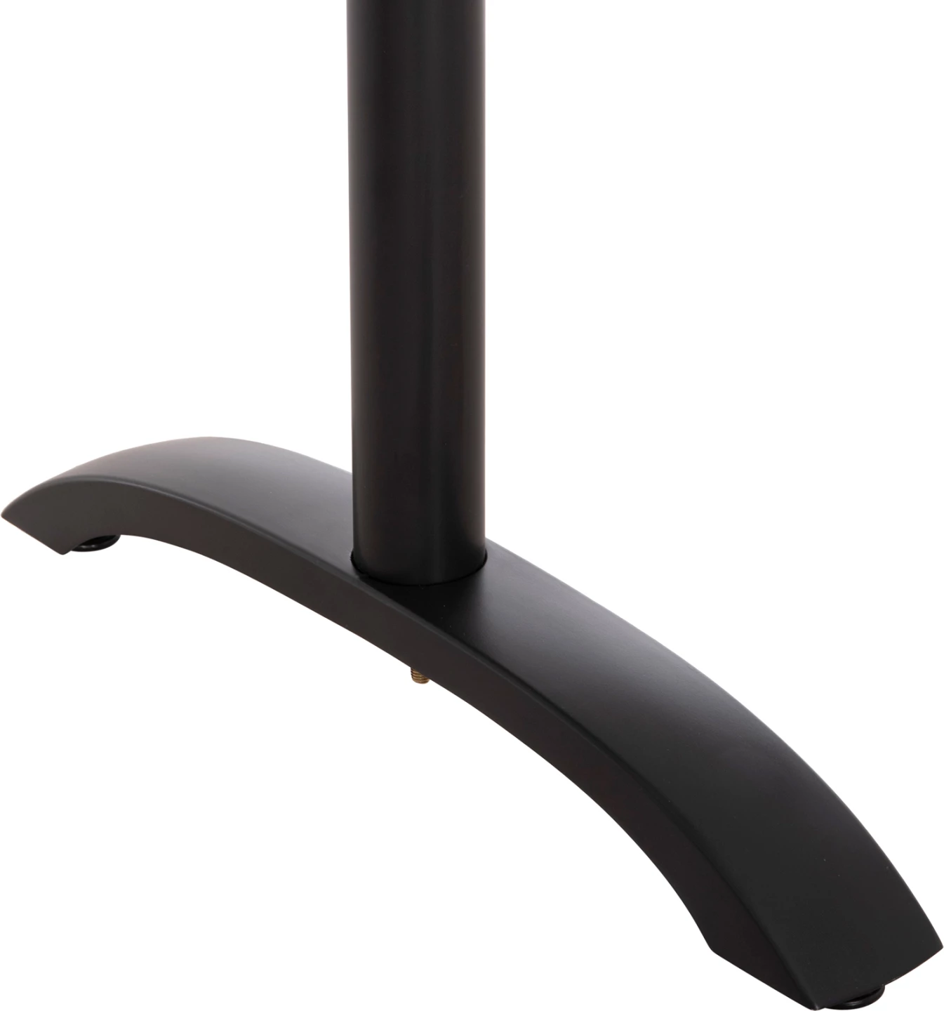 Bazë për tavolinë, metalike, ngjyrë e zezë mat, FH461.11, 100x40x73 cm