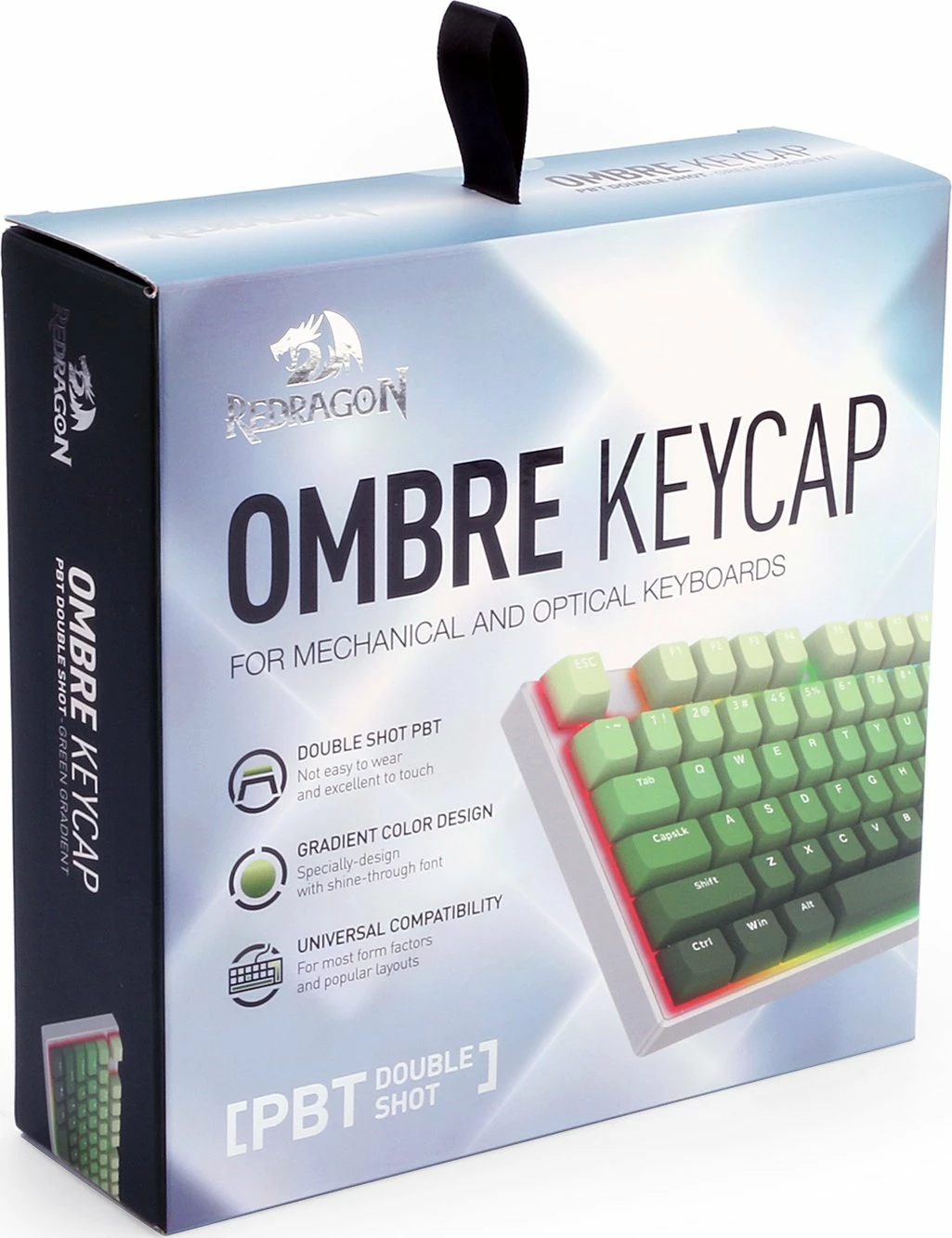 Set keycapash Redragon A140 131 copë, jeshile