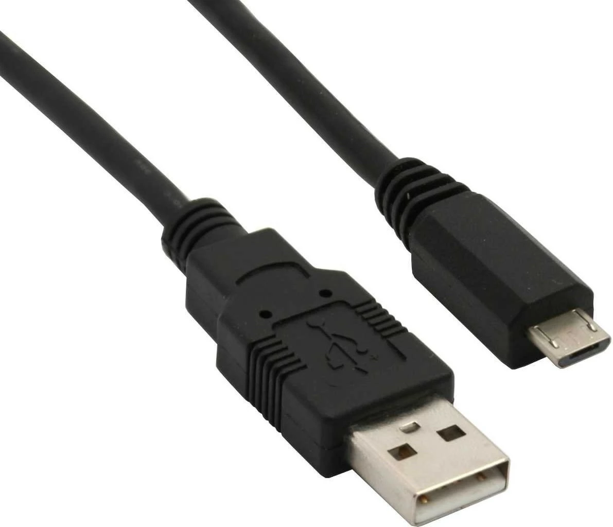 Kabllo USB SHARKOON 2.0 A në Micro-USB B, 2m, e zezë