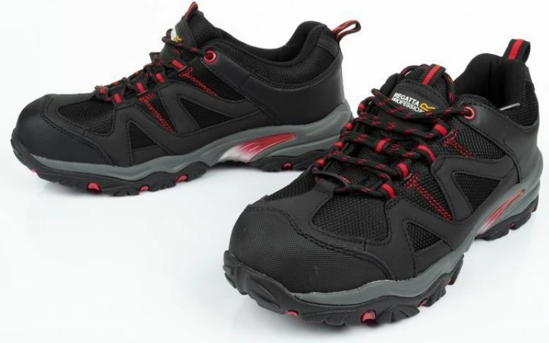 Këpucë pune për meshkuj Regatta, të zeza