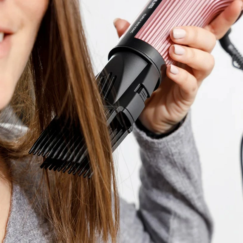 Tharëse flokësh Taurus Curly 900400000, 800 W, e zezë