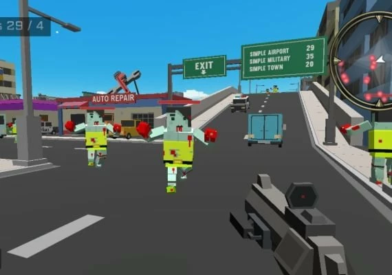 Square Head Zombies 2 - FPS Game EN Global