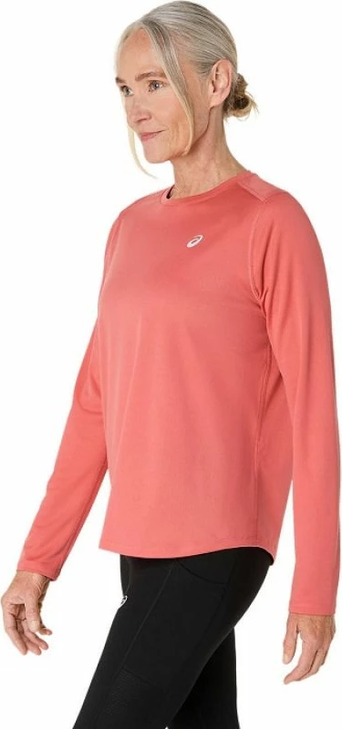 Maicë me mëngë të gjata për femra Asics, rozë