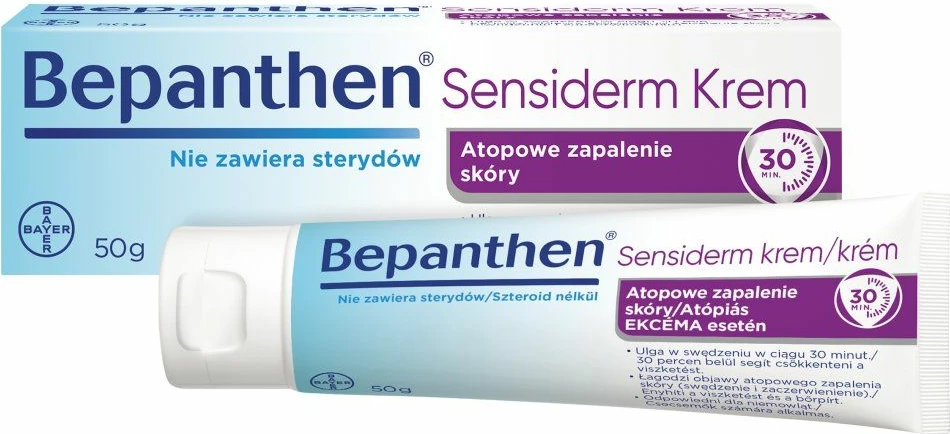 Krem për trup dhe fytyrë Bepanthen Sensiderm 50g