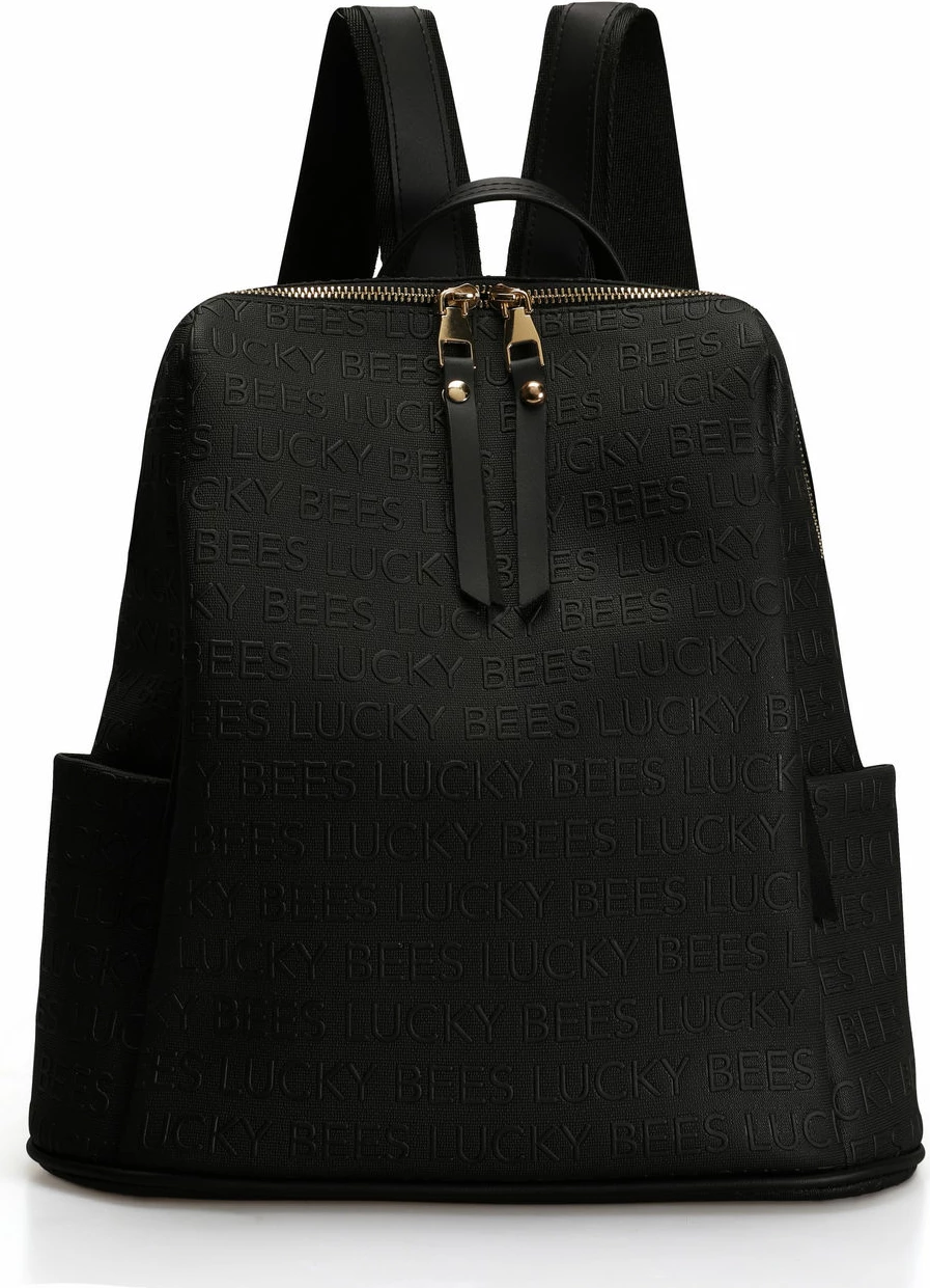 Çantë shpine Lucky Bees, 359 v3, e zezë
