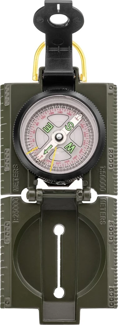 Busol Mil-Tec US me ndriçim, Metal, Olive