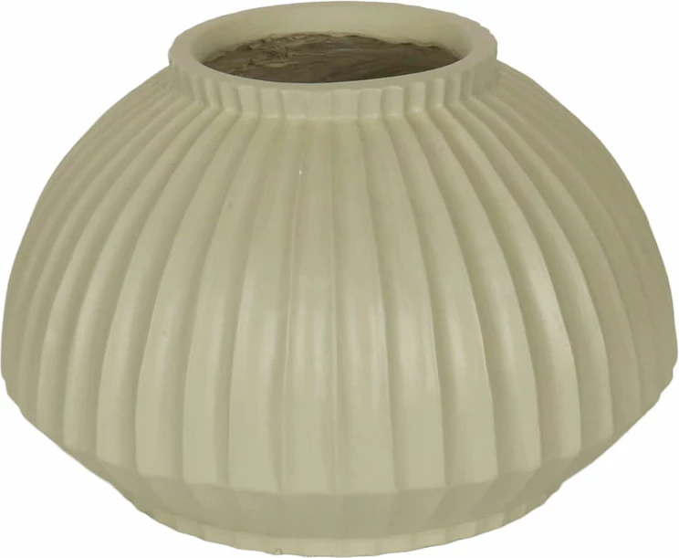 Vazo PRYMA, 40x40x26.5cm, MgO, ngjyrë mente