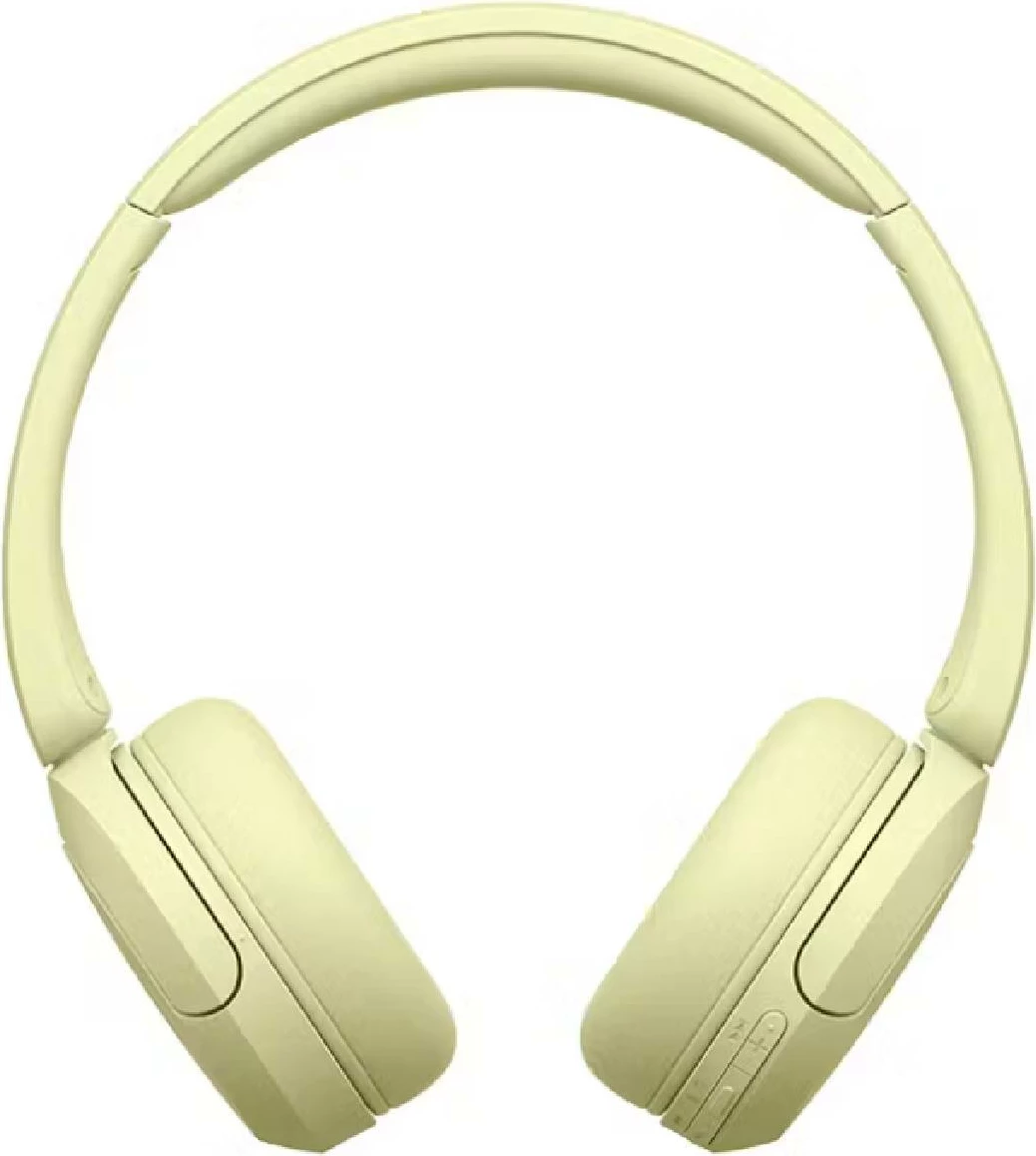Kufje Sony WH-CH520 Bluetooth on-ear pa kabllo, 35h bateri, e verdhë