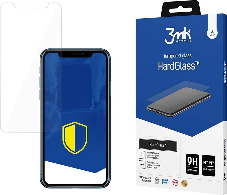 Xham mbrojtës 3mk HardGlass për iPhone XR, 9H