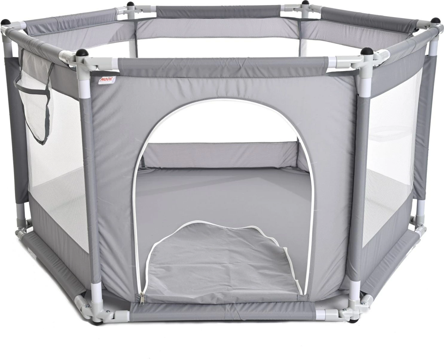 Pishinë me topa për fëmijë, ngjyrë gri, Evila Originals