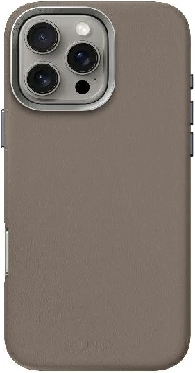 Mbështjellës UNIQ Lyden MagClick për iPhone 16 Pro, Gri