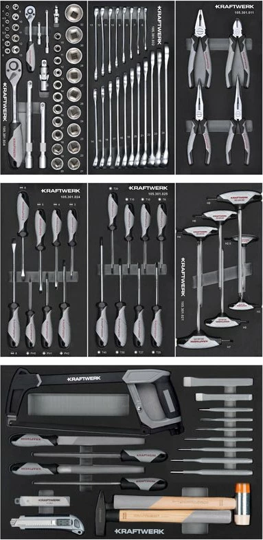 Karroca e Veglave me 7 Sirtarë dhe 113 Vegla