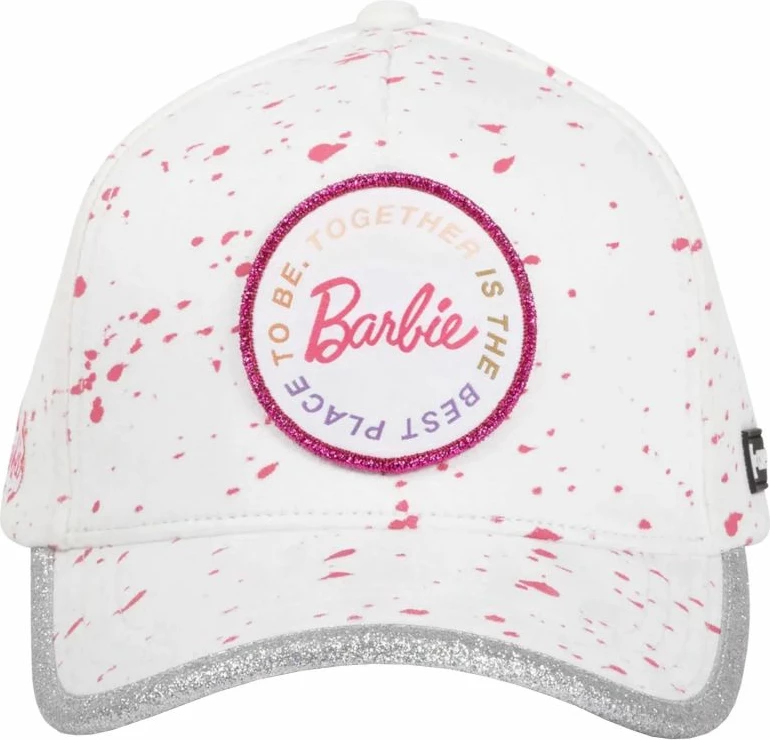 Kapelë Capslab Barbie, për femra, e bardhë [Madhësia: One Size]