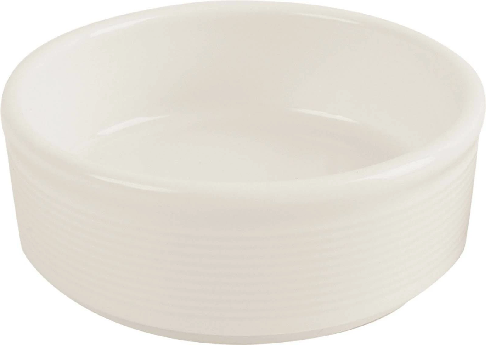 Ramekin porcelani Porland Line 60 mm, krem, set 6 copë