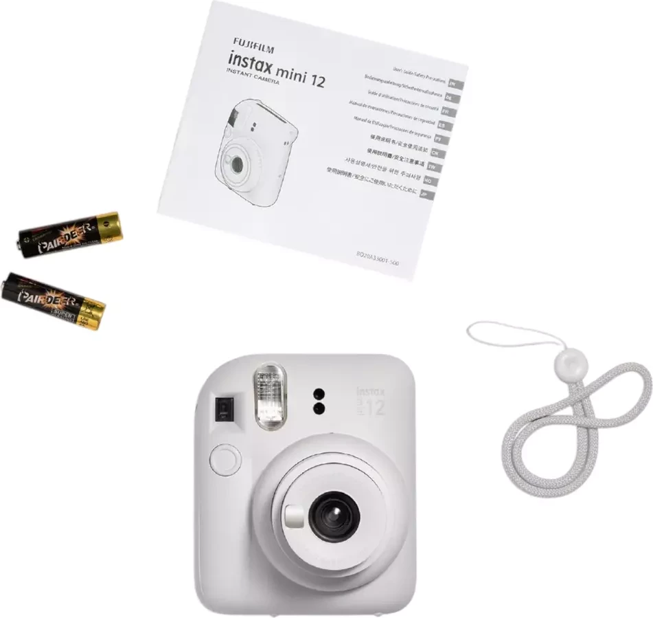 Kamerë Instax Mini 12 e Fujifilm (Bardhë)