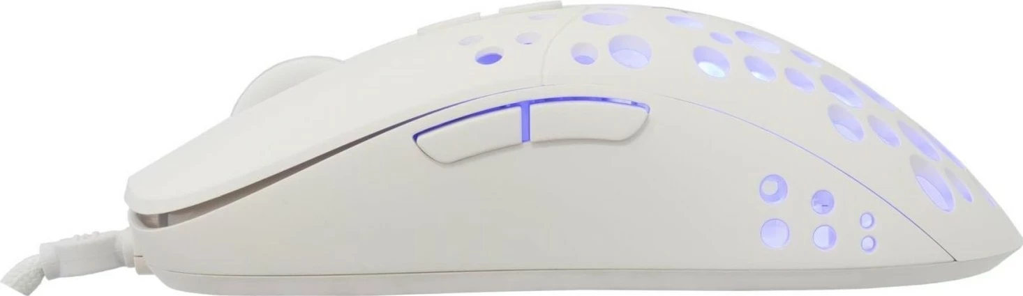Maus gaming White Shark Tristan, USB, 12800 DPI, RGB, i bardhë