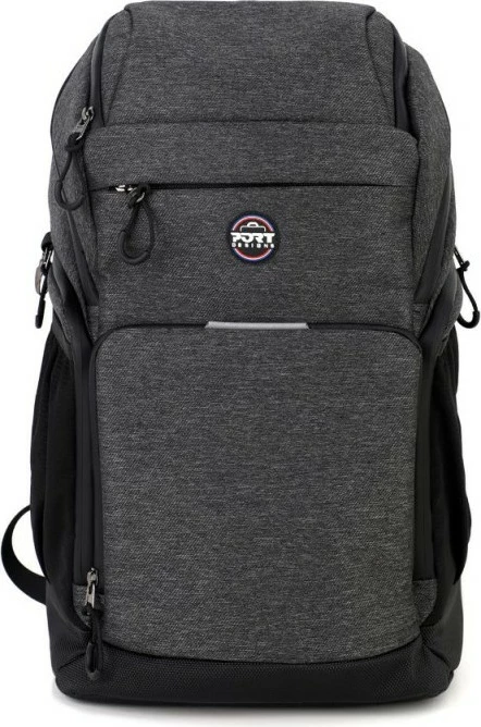 Çantë shpine PORT Designs Montreal për laptop 15.6-16", 24L, e zezë/gri