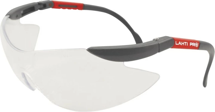 Syze mbrojtëse LAHTI PRO 46038, lense polikarbonati, anti-glare, të rregullueshme, gri