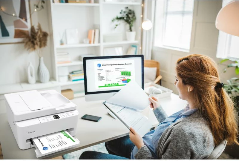 Printer multifunksional Canon PIXMA TS7550i (7178C006), inkjet, i bardhë