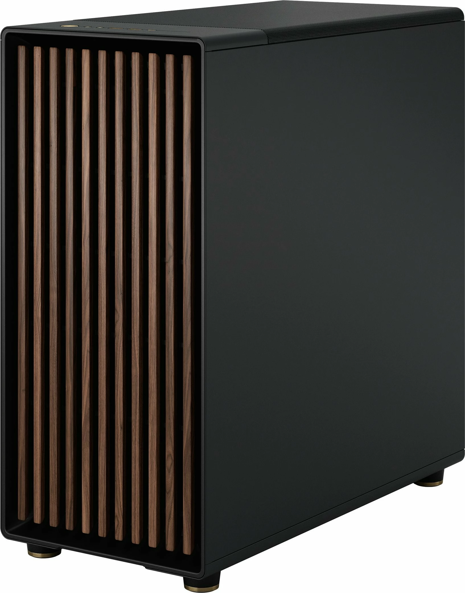 Kasë Fractal Design FD-C-NOR1X-02, Midi Tower, ATX, EATX, micro ATX, Micro-ITX, e zezë, qymyr