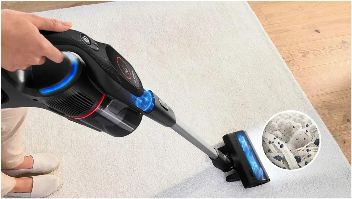 Fshesë pa kabllo Bosch Unlimited 9 BCS931BQC, 0.4L, 18V, e zezë