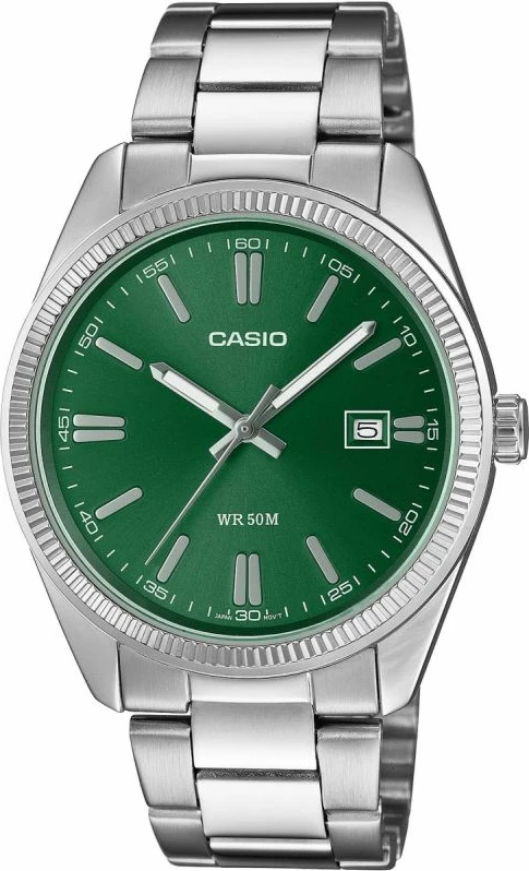 Orë dore për meshkuj CASIO MTP-1302PD-3AVEF, argjendtë, me kuti
