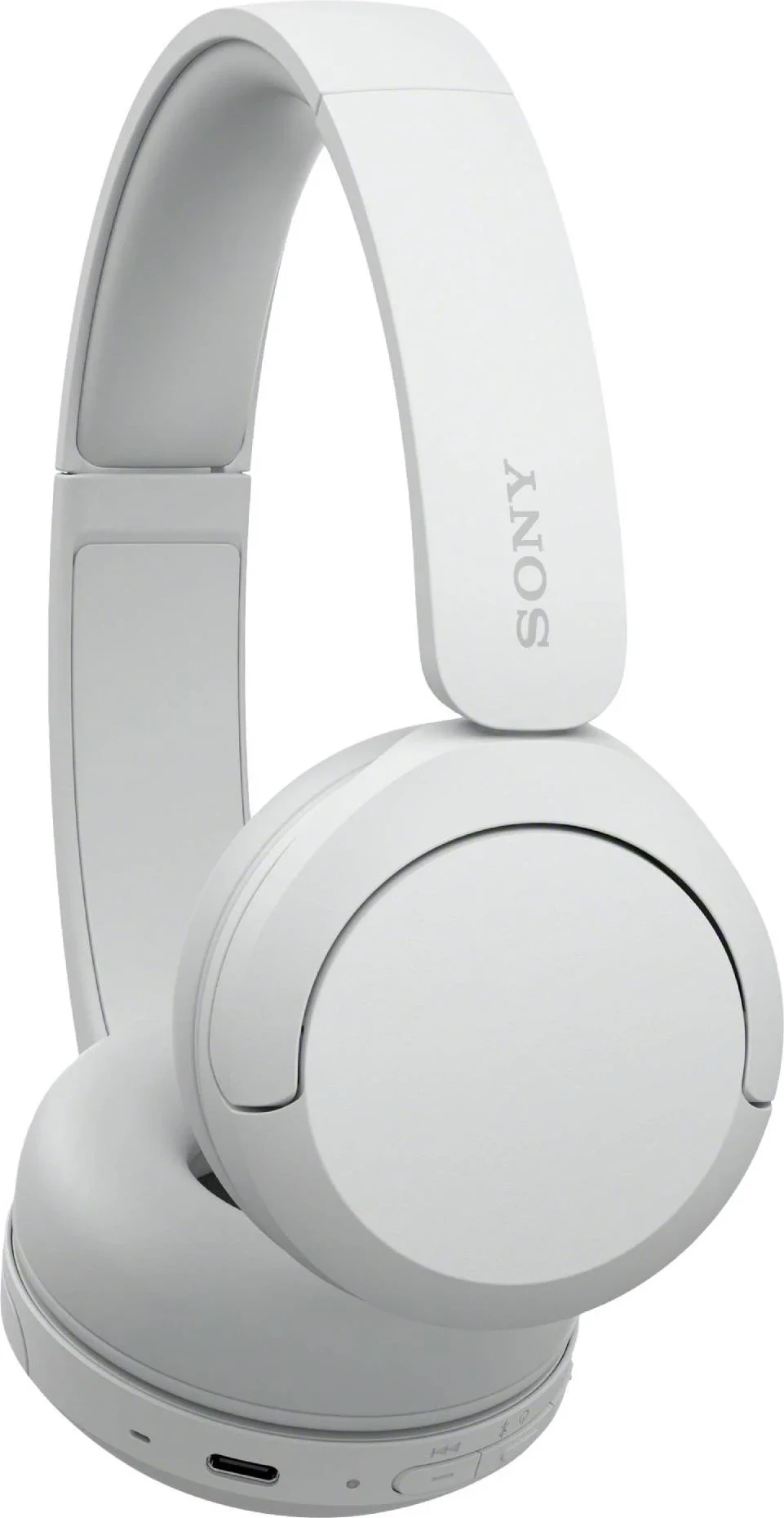 Kufje Sony WH-CH520 on-ear pa tela Bluetooth me mikrofon, të bardha