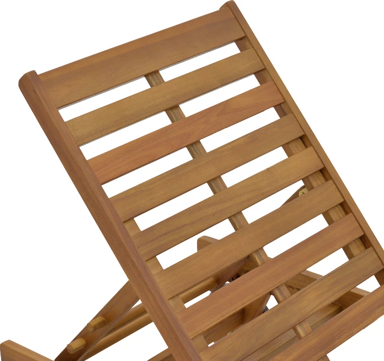 Shezlong Weylar dru akacie natyral 60x193x30