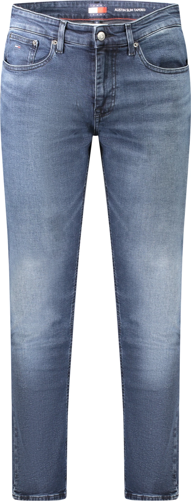 Pantallona xhinsi Tommy Hilfiger Austin Slim Tapered meshkuj, kaltër