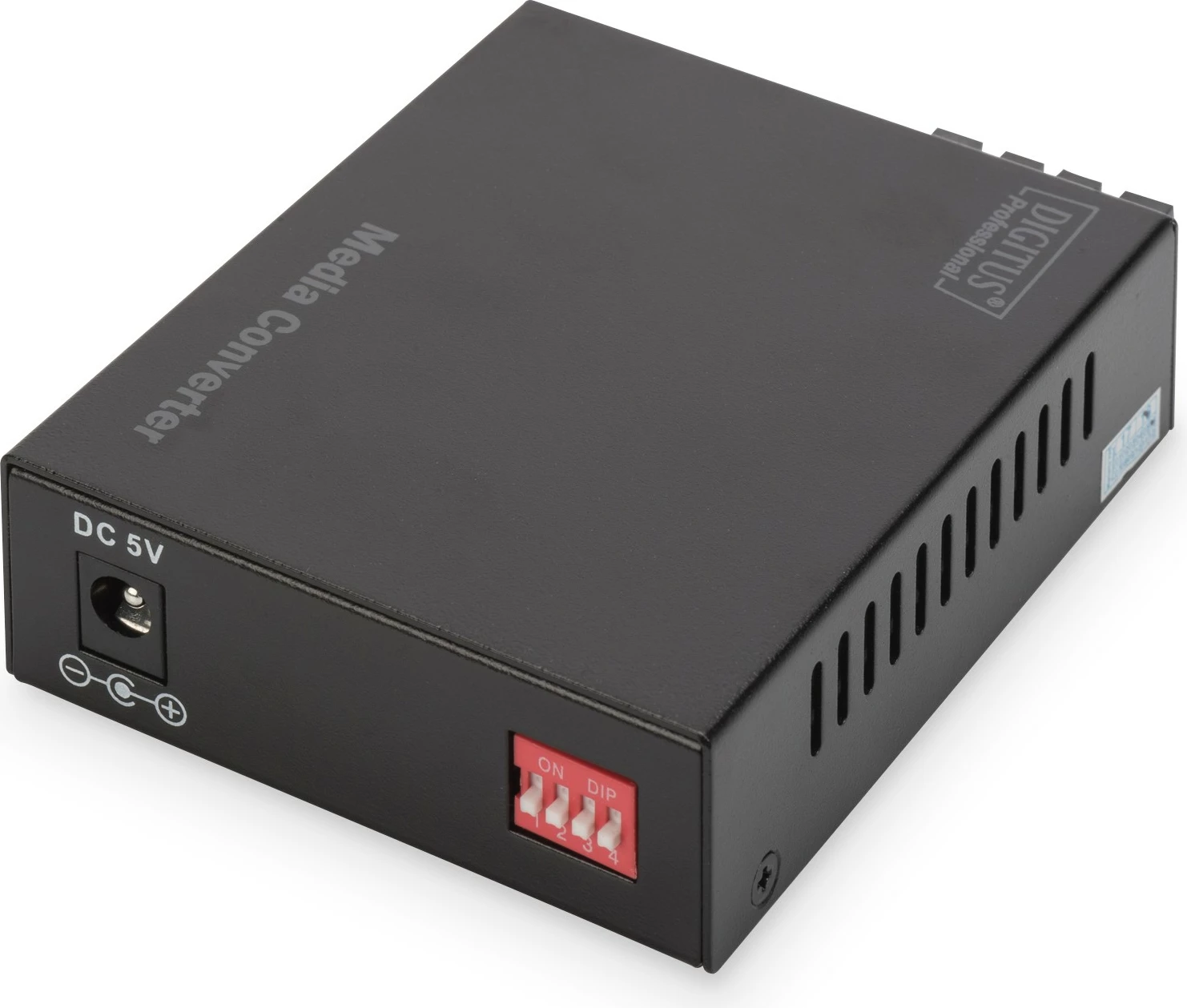 Media konvertues Digitus DN-82120-1, Gigabit, SC Multimode, 500m, i zi