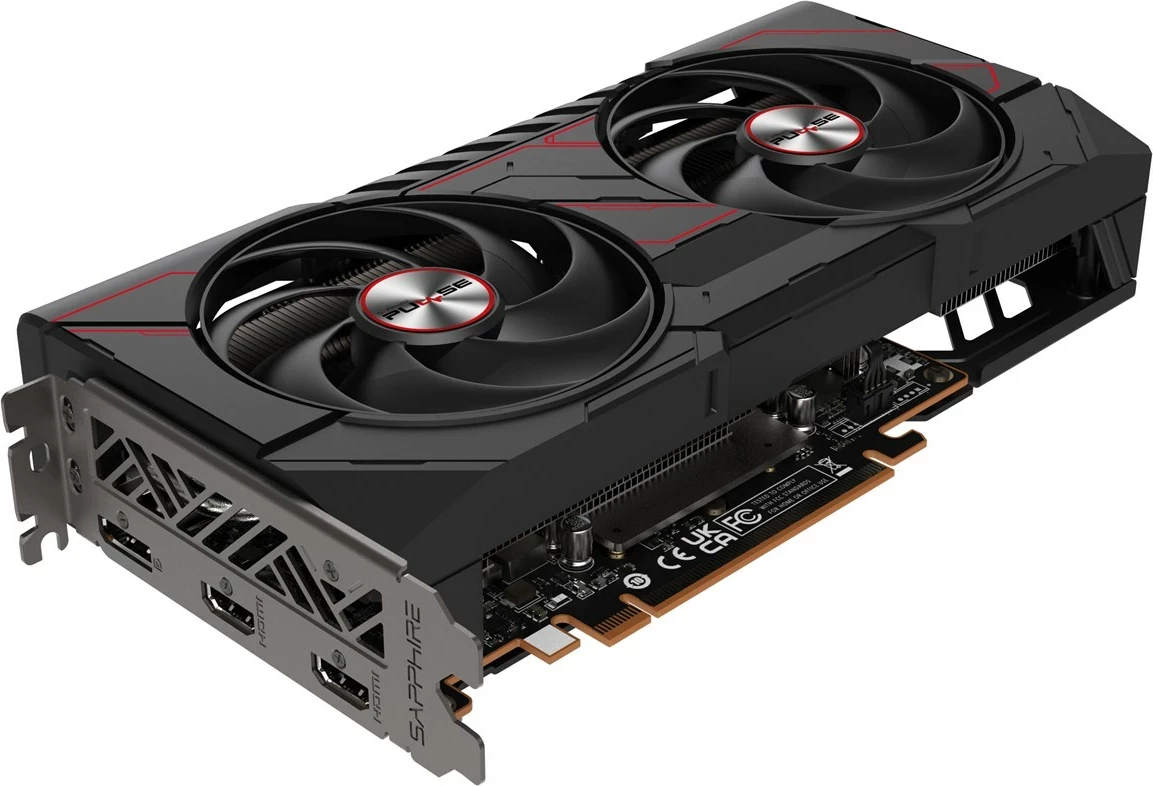 Kartelë grafike Sapphire PULSE RX 9060 XT GAMING, 16 GB, GDDR6, e zezë