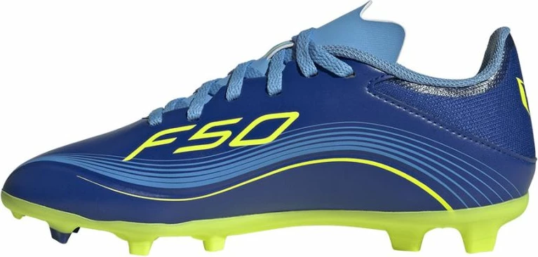 Atlete futbolli për fëmijë adidas F50 Messi, të kaltra [Madhësia: 35]