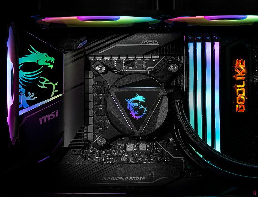 Ftohës me lëng AIO MSI MAG CoreLiquid 360R V2 360mm ARGB, me 3x120mm PWM, i zi