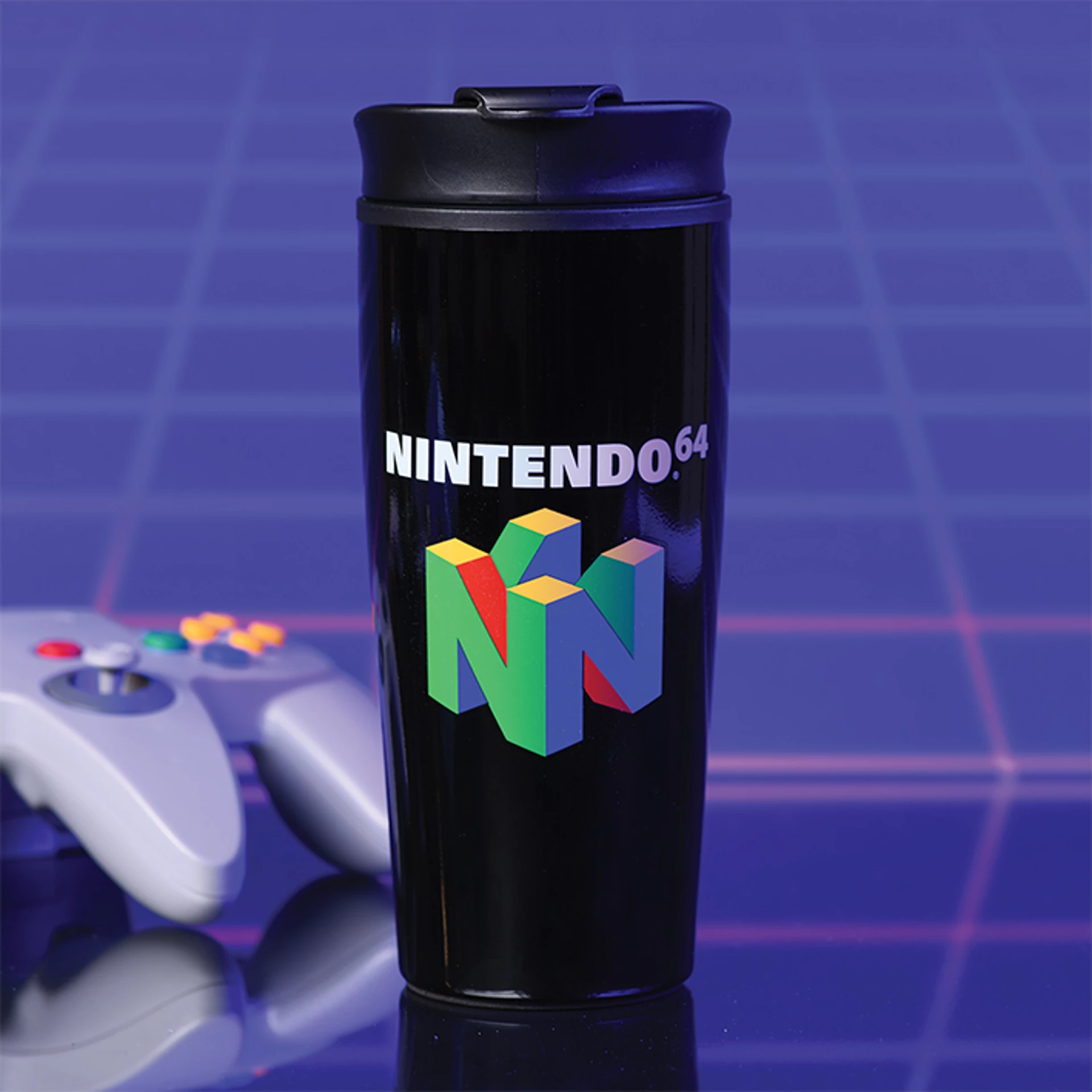 Gotë termike Pyramid Nintendo 64, 450 ml, e zezë