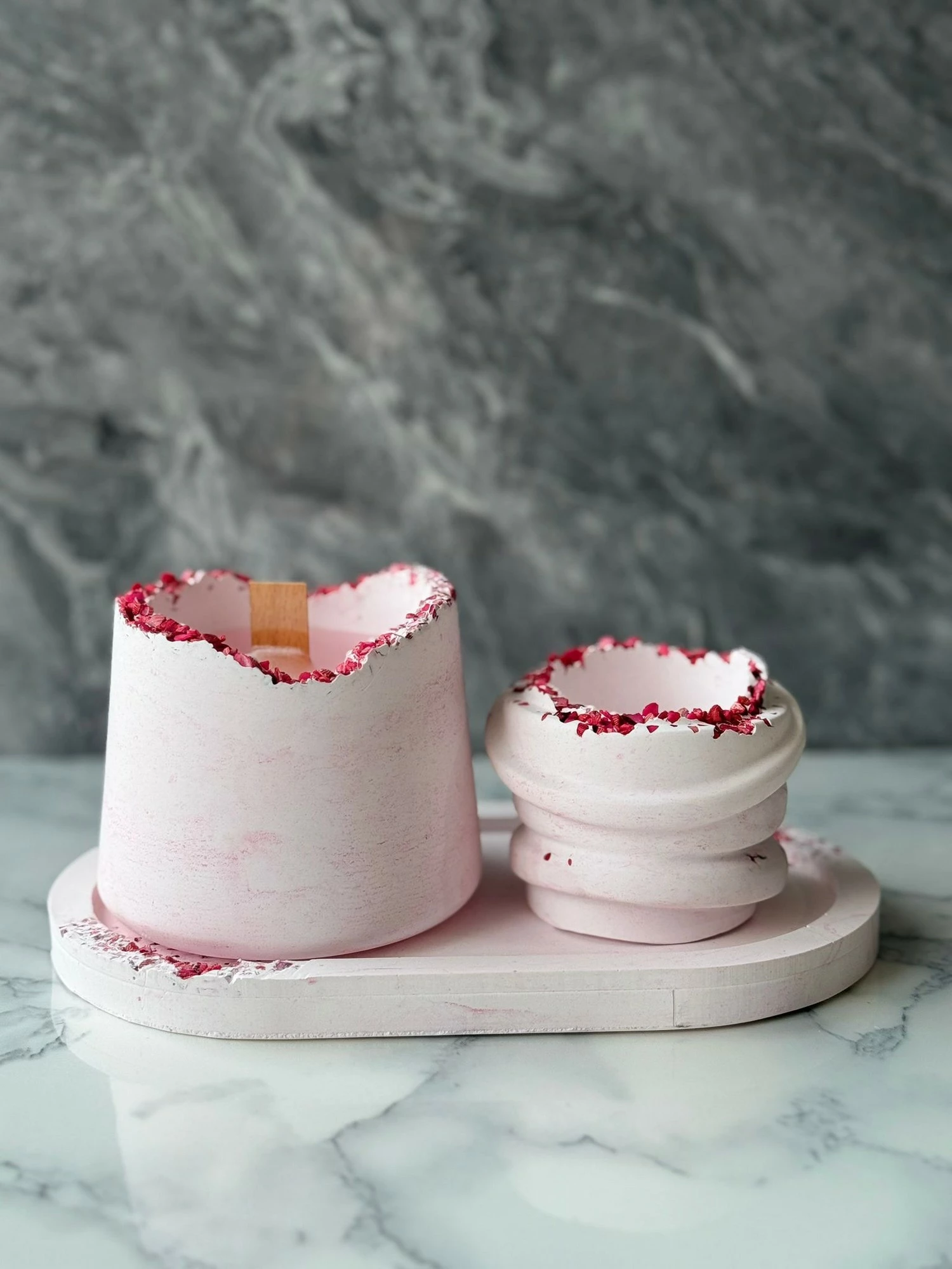 Set qirinjsh (3 copë), Evila Originals, Glamour Candle 35ST
