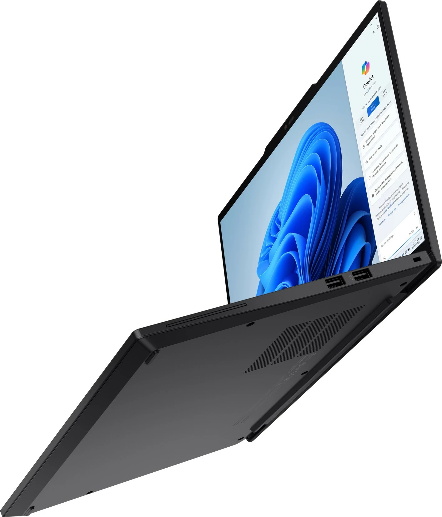 Laptop Lenovo ThinkPad T14s Gen 5, Intel Core Ultra 7, 16 GB RAM, 512 GB SSD, 14 inch, Black