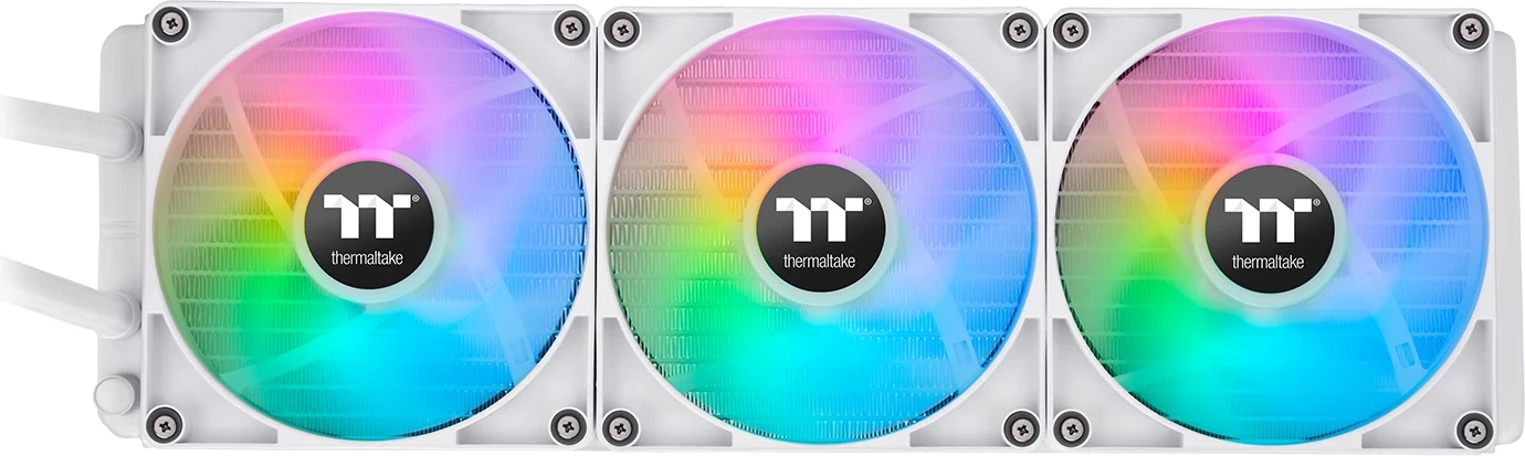 Ftohës uji all-in-one Thermaltake TH420 V2 Ultra EX ARGB, 3x140mm, Snow Edition, i bardhë