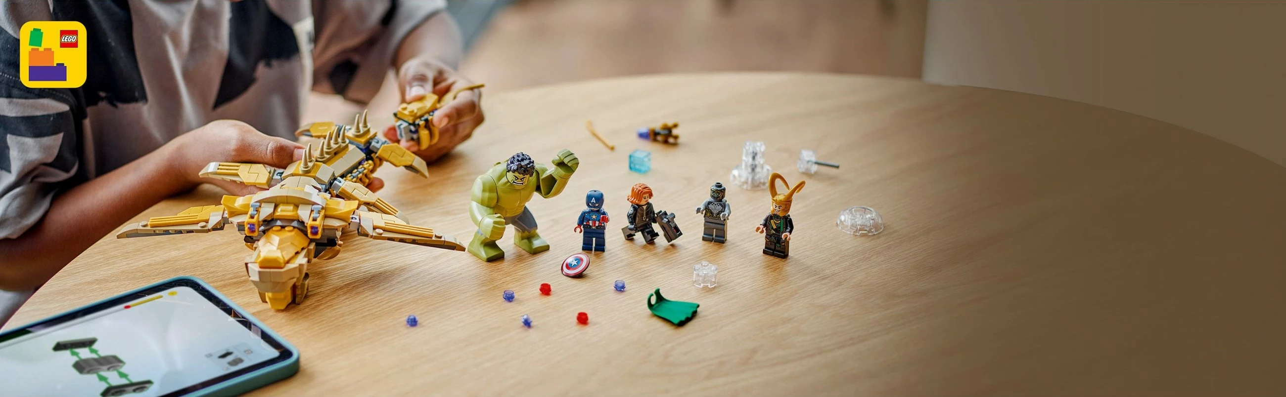 Set ndërtimi LEGO Marvel 76290 Avengers vs. Leviathan, 347 pjesë, multikolor
