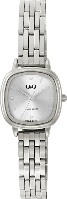 Orë dore Q&Q Q56C-001PY, e argjendtë