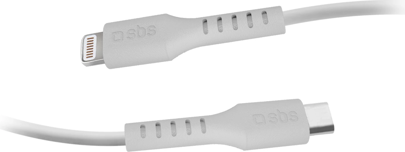 Kabllo USB-C në Lightning SBS TECABLELIGTC2W, 2m, e bardhë