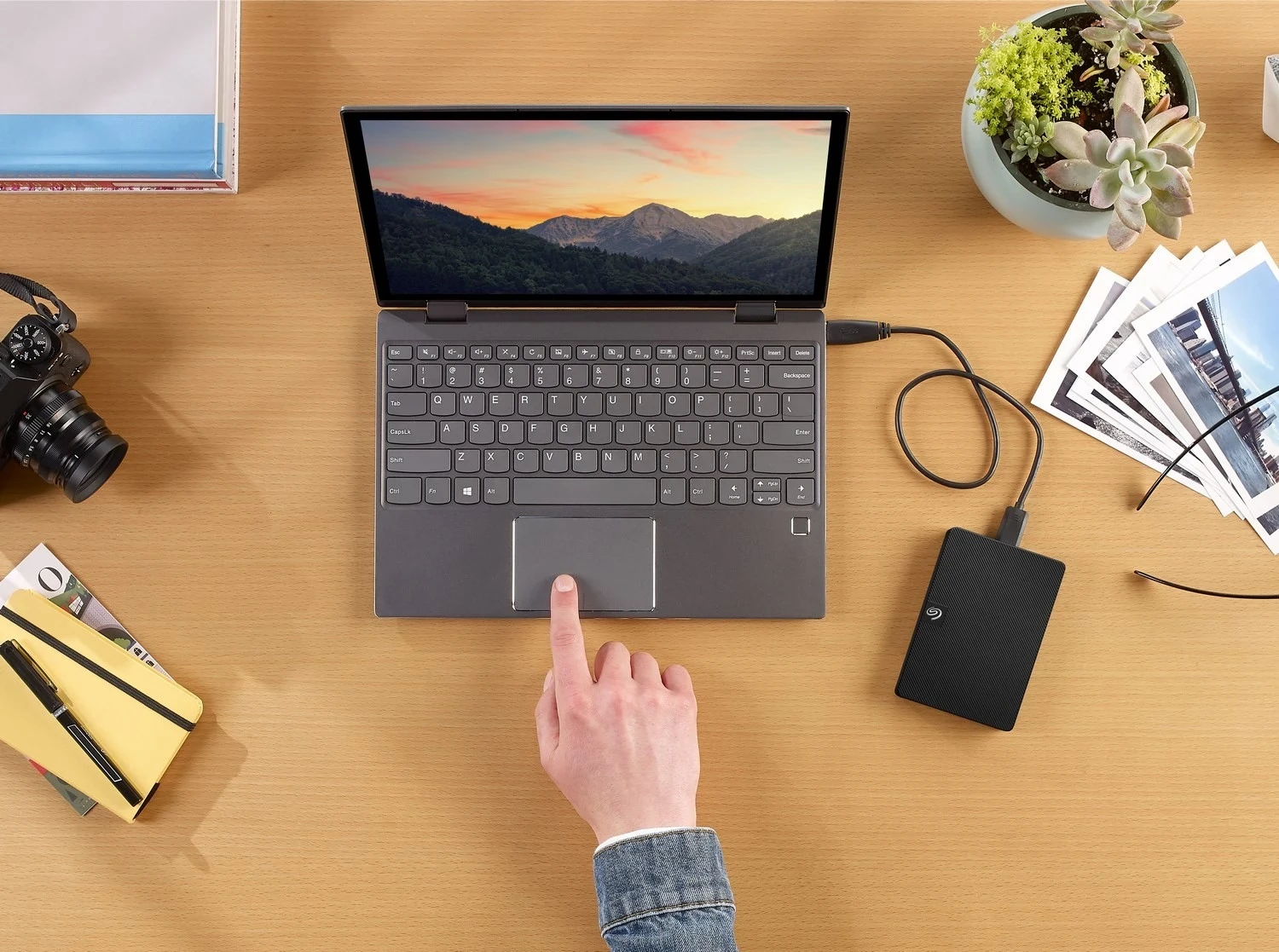 Disk i jashtëm Seagate Expansion Portable, 1TB, i zi