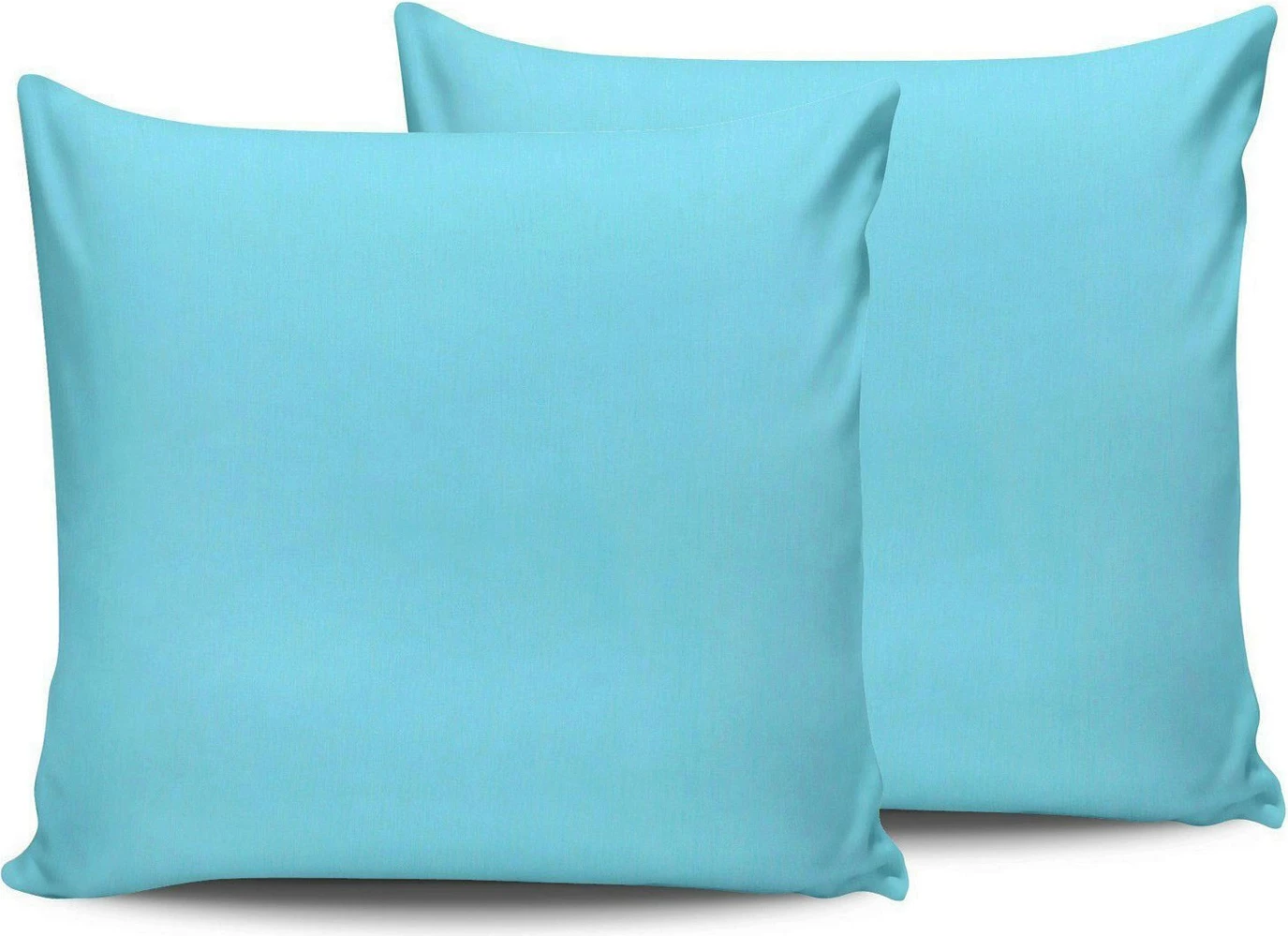 Set jastëkësh (2 copë), ngjyrë turquoise, L'essentiel