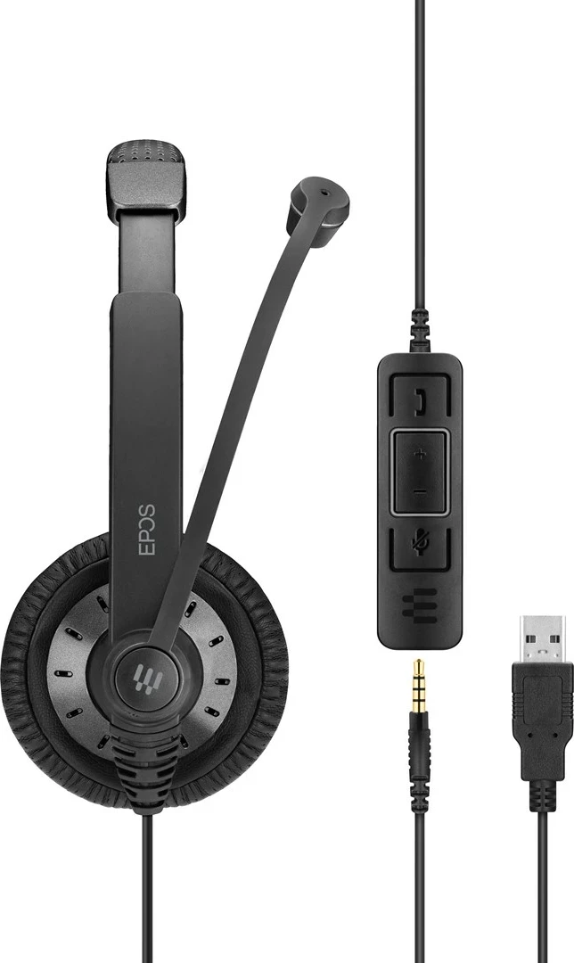 Kufje EPOS SC75 USB ML, e zezë